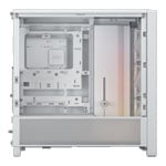 Corsair FRAME 4000D RS White Tempered Glass Modular ARGB Mid Tower ATX PC Case
