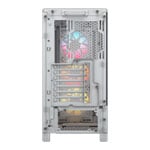 Corsair FRAME 4000D RS White Tempered Glass Modular ARGB Mid Tower ATX PC Case