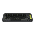 Logitech POP Icon Keys Wireless Mini Keyboard UK English - Graphite/Green