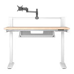 Corsair Platform:4 Elevate Desk (Light-Wood) Adjustable-Height