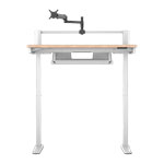 Corsair Platform:4 Elevate Desk (Light-Wood) Adjustable-Height