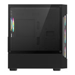 CiT Bolt Tempered Glass Black MicroATX Gaming Case