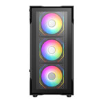 CiT Bolt Tempered Glass Black MicroATX Gaming Case