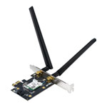 ASUS Tri-Band WiFi 7/BT 5.4 BE6500 Wireless PCIe Add-In Card