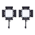 SWIT CL-40D 40W Ultra Portable Bi-colour Panel Light 2-Light Kit