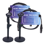2 Person Podcast Package - Focusrite / Tascam