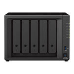 Open Box Synology 5 Bay DS1522+ Desktop NAS Unit with 2 M.2 Slots + 5x 8TB Synology HAT3310 HDD