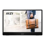MSI PRO MP161 E2U 15.6" Full HD IPS Portable Monitor USB-C/Mini-HDMI