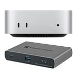 Apple Mac Mini, M4, 10-Core CPU, 16GB Unified Memory, 256GB SSD + Sonnet Echo 5 Dock Bundle