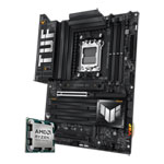 AMD Ryzen 7 9800X3D CPU & ASUS TUF GAMING X870-PLUS WiFi DDR5 Motherboard Bundle