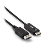 Club3D CAC-1083 2M DisplayPort 1.4 to HDMI2.0b Adapter Cable