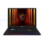 MSI Raider A18 HX UHD+ 120Hz AMD Ryzen 9 64GB DDR5 RTX 5080 Black Gaming Laptop