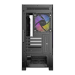 Antec CX500M ARGB MicroATX Tempered Glass Black PC Gaming Case