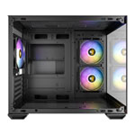 Antec CX600M ARGB micro-ATX Mini Tower Tempered Glass Black PC Gaming Case