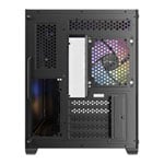 Antec CX600M ARGB micro-ATX Mini Tower Tempered Glass Black PC Gaming Case