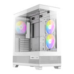 Antec CX700 ARGB ATX Mid Tower Tempered Glass White PC Gaming Case