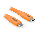 Club3D 2m Orange USB Type-C to USB Type-C Cable