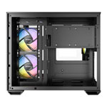 Open Box Antec CX600M Trio ARGB micro-ATX Mini Tower Tempered Glass Black PC Gaming Case