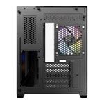 Open Box Antec CX600M Trio ARGB micro-ATX Mini Tower Tempered Glass Black PC Gaming Case