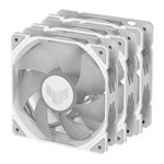 Asus TUF Gaming TR120 ARGB Triple Pack White Static Pressure Case Fans