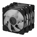 Asus TUF Gaming TR120 ARGB Triple Pack Black Static Pressure Case Fans