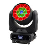 Equinox Fusion 260ZR MKII Moving Head Wash Lights x 4 with Flight Case