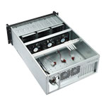 Codegen 4U Rackmount 635mm Deep 2 x 80mm HDB and 6 x 120mm PWM HDB Black Fans Included