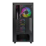 Montech XR WOOD Black Mid Tower PC Case with 4x ARGB Fans