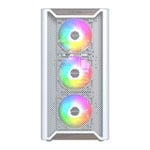 Montech XR WOOD White Mid Tower PC Case with 4x ARGB Fans