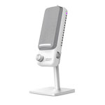 NZXT Capsule Elite Cardioid USB Gaming / Streaming Microphone - White