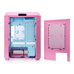 Thermaltake The Tower 600 Bubble Pink Mid Tower Tempered Glass PC Gaming Case