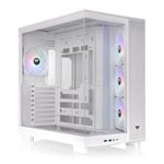 Thermaltake View 380 XL TG ARGB Mid Tower Dual Chamber Tempered Glass Gaming Case Snow