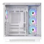 Thermaltake View 380 XL TG ARGB Mid Tower Dual Chamber Tempered Glass Gaming Case Snow