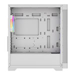 VIDA Zephyr V2 White Tempered Glass Micro-ATX PC Gaming Case