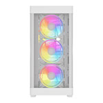 VIDA Zephyr V2 White Tempered Glass Micro-ATX PC Gaming Case