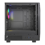 VIDA Apollo M Black Tempered Glass Micro-ATX PC Gaming Case