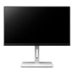 NZXT Canvas 25F 24.5" FHD 240Hz White Gaming Monitor with Stand
