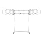 Thermaltake Triple Monitor Stand for Racing Simulator White