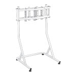 Thermaltake Triple Monitor Stand for Racing Simulator White