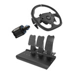 Thermaltake G6 Direct Drive Racing Wheel, Direct Drive & Pedals Bundle