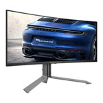 AOC AGON 34" Porsche PD34 Curved WQHD 240Hz Adaptive Sync QD-OLED Gaming Monitor