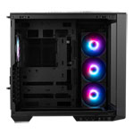 MSI MAG PANO 100R PZ Mid-Tower Tempered Glass PC Gaming Case Black