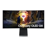 Samsung Odyssey G85SD 34" UWQHD OLED HDR FreeSync Premium Pro Curved Gaming Monitor