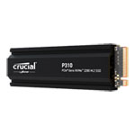 Crucial P310 2TB M.2 (2280) PCIe Gen 4 NVMe SSD w/ Heatsink