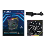Lian Li UNI TL LCD Wireless Reverse Blade 120mm ARGB PWM Fan Black