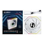 Lian Li UNI TL LCD Wireless Reverse Blade 120mm ARGB PWM Fan White