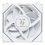 Lian Li UNI TL LCD Wireless 120mm ARGB PWM Fan White 3 Pack with L-Wireless Hub