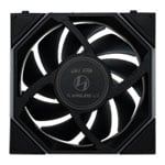 Lian Li UNI TL LCD Wireless Reverse Blade 120mm ARGB PWM Fan Black 3 Pack with L-Wireless Hub