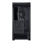 Lian Li LANCOOL 207 Digital Black Mid Tower Compact Tempered Glass PC Gaming Case with 6" LCD Screen