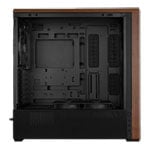 Lian Li LANCOOL 217 Black Wood Panel Tempered Glass Mid Tower PC Gaming Case